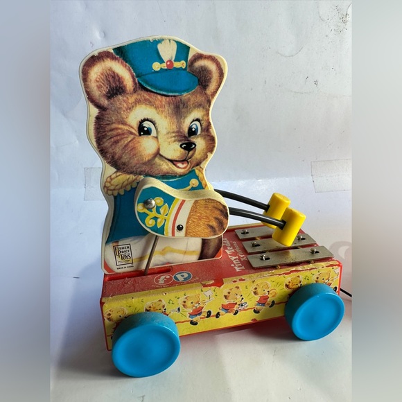 Fisher-Price Pull Toys Classic Chatter Phone 2009 Little Snoopy 2014 Tiny Teddy - Picture 3 of 8